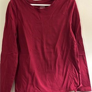 Jumping Beans Burgundy Long Sleeve Tee